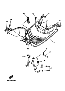 CG50E CG50U Support & repose pied