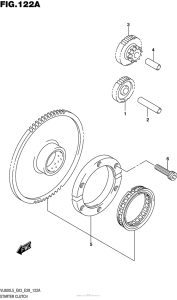 VL800B Муфта стартера