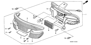 SK50M Rear combination dummy