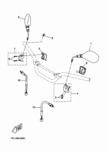 NS50N Handle switch & lever
