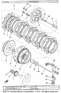 MX175G Сцепление