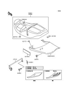 ZR1100 Сиденье