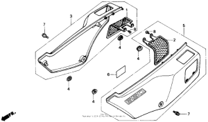  Боковые обтекатели