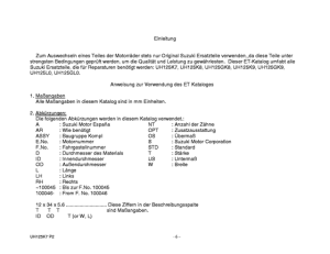 UH125 Catalog preface