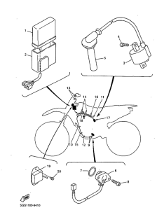 WR400FL Электрика 1