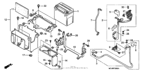 VTX1800S1 Аккумулятор