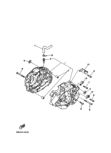 YD125S ｸﾗﾝｸｹｰｽ