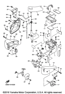 XVS1300CT Боковые обтекатели