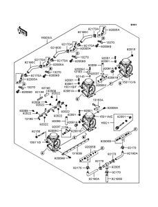 ZX1100 Карбюратор