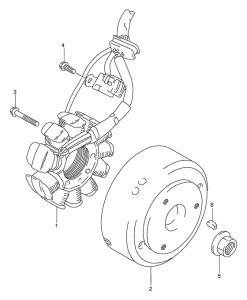 RG125 Зажигание