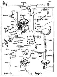 KL650 Carburetor assy