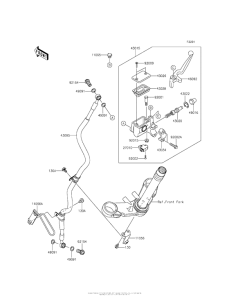 EX300 Главный тормозной цилиндр