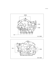 VN800 Болты крепления картера