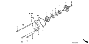  Водяная помпа