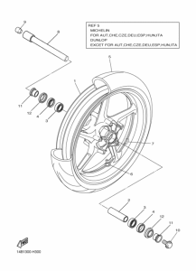 YZF-R1 Transom + tube