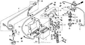 GL1500A A / se battery
