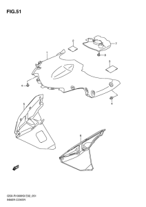 GSX-R1000 Body cowl cover