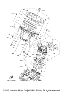 XT1200Z Впускная система