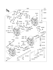 ZX500 Карбюратор