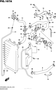VZR1800BZ Радиатор и Патрубки