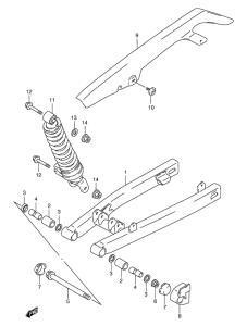 RG50 Маятник задний
