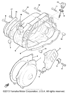 MX175H Crankcase-cover