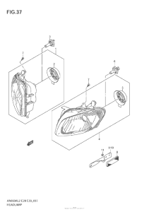 AN650 (ABS) Фара