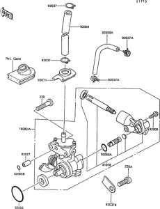 AR50 Oil pump(ar50-c7 / c8)