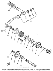 MX80J Кик стартер