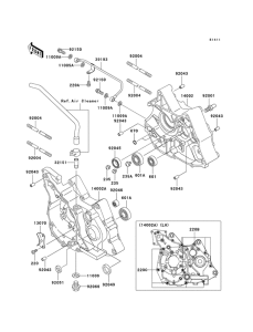 AN112 Картер двигателя