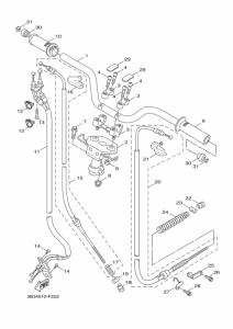 XF50D ｽﾃｱﾘﾝｸﾞﾊﾝﾄﾞﾙ & ｹｰﾌﾞﾙ