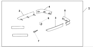 GL1800 (ABS) Saddlebag spoiler