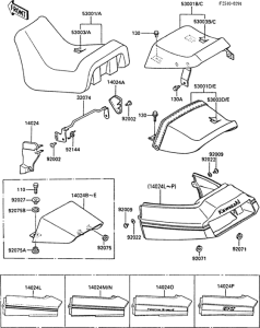 ZX600 Seat(1 / 2)