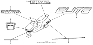 CH250 Stripes + marks