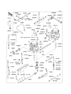 EJ650 Карбюратор