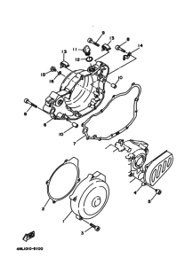 TY250ZS ｸﾗﾝｸｹｰｽｶﾊﾞｰ 1