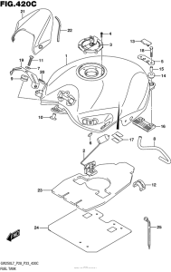 GW250 Fuel Tank (Gw250L7 P33)