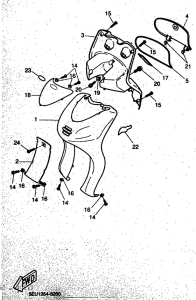 YH50 Ветровое стекло