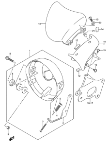 SV1000 Фара головного света