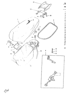 CW50RSP Сидение