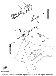 YZ490T Электрика