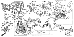 CB1000R Жгут проводов