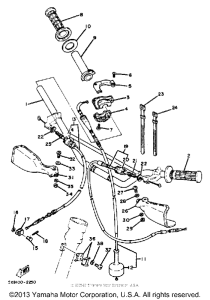 IT175J Handlebar-cable