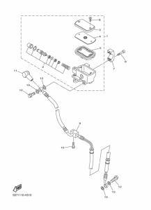 XVS950A Передний тормозной цилиндр