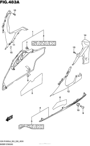 GSX-R1000 Under Cowling