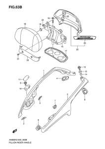 AN650 (ABS) Ручка пассажира