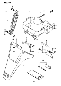 AP50 Заднее крыло