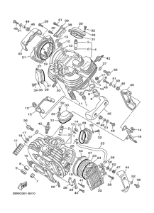 XV535 Головка цилиндров