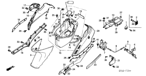 SA50S Body cover / luggage box /  luggage carrier
