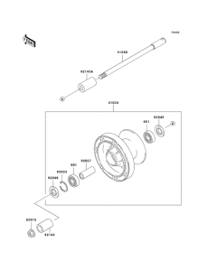 VN800 Transom + tube